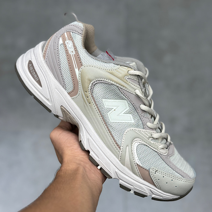کفش نیوبالانس 530 کرم قهوه‌ای | New Balance 530 اسپرت زنانه و مردانه
